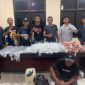 Razia Sarang Cap Tikus Polres Ternate amankan seorang kake dan barang bukti.(foto/humas)