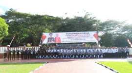 Kunjungan Kerja Kapolda Malut ke Halmahera Selatan.(foto/humas)