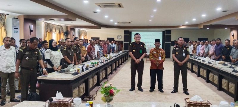 Kejari Malut gelar penerangan hukum kepada Pemda Halut dan sejumlah Kades. 