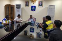 Wakil Bupati Halut, Dr. Hi. Kasman Hi. Ahmad, terima kunjungan dari BWS Malut.