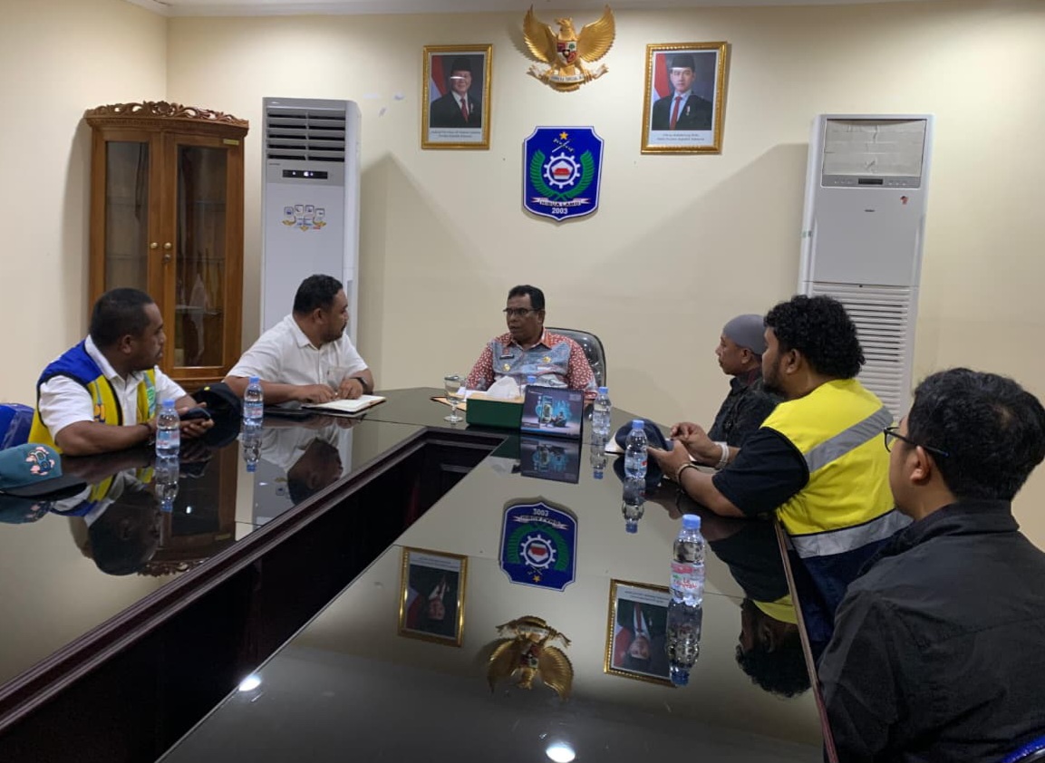 Wabup Halut Terima Kunjungan BWS Maluku Utara, 2 Proyek Bendungan Strategis Di Paca Dan Leleoto Jadi Fokus Pembahasan