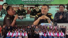 Kejati Malut berikan edukasi kepada pelajar SMA Kristen Tobelo