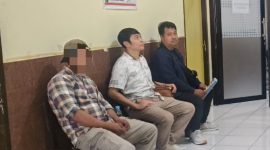 MTT saat ditahan di Polda Maluku Utara, buntut dugaan kasus pencemaran nama baik