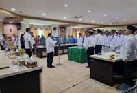 Bupati Halut, Dr. Piet Hein Babua resmi lantik 34 Kepala Desa 