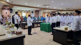 Bupati Halut, Dr. Piet Hein Babua resmi lantik 34 Kepala Desa 