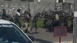 Polda Malut latihan simulasi sistem pengamanan markas (Sispam Mako).