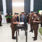 Kejati Malut, Sufari lantik pejabat baru dilimgkup Kejaksaan Tinggi dan tukuj Kejari.(foto/humas)