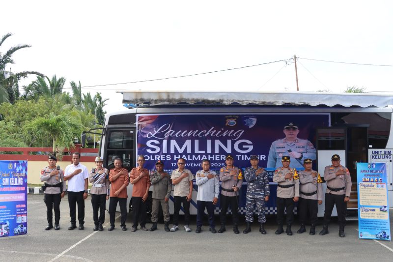 Kapolres Haltim bersama Forkopinda, persiapan gelar operasu Zebra 2025.(foto/humas)