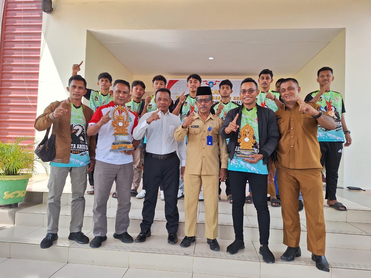 Halut Borong 8 Mendali Di Kejurnas Pencak Silat, SMI Komwil Halut Sabet Juara Umum II 