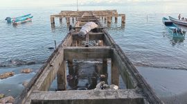 Tambatan Perahu Sangowo Barat.(istimewa)