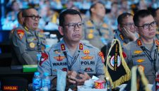Kapolda Malut mengikuti apel Kasatwil 2025 di Cikeas Bogor Jawa Barat.(istimewa)