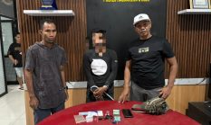 Diduga Bawa Sabu, Satresnarkoba Polres Halut Bekuk Seorang Pemuda Di Tobelo