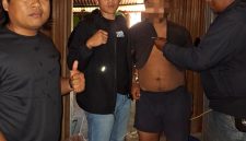 Anggota Resmon Mancan Gamalama bekuk seorang revidifis di Halmahera Barat.(istimewa)