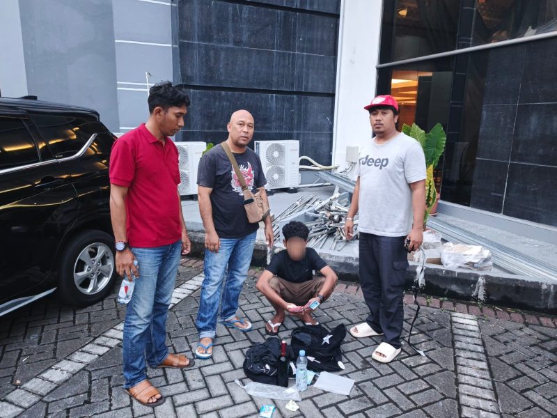 Polisi amakan seorang anak 13 tahun yang bobol rumah Wali Kota Tidore.(istimewa)