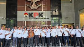 Pimpinan OPD Halut berkunjung ke KPK RI.(istimewa)