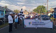 Panitia Milad Muhammadiyah Ke-113 Sukses Gelar Pawai Ta’aruf, Wakil Bupati : Galela Adalah Pintu Masuk Muhammadiyah Di Malut