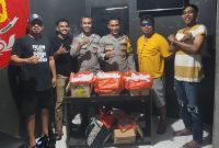 Polsek Ternate Utara amankan ratusan Miras jenis cap tikus.(humas)