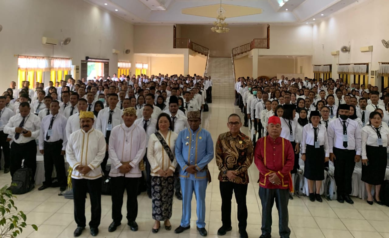 Resmi Buka Orientasi P3K Tahap I dan II, Wabup : Harus Profesional Dalam Tugas