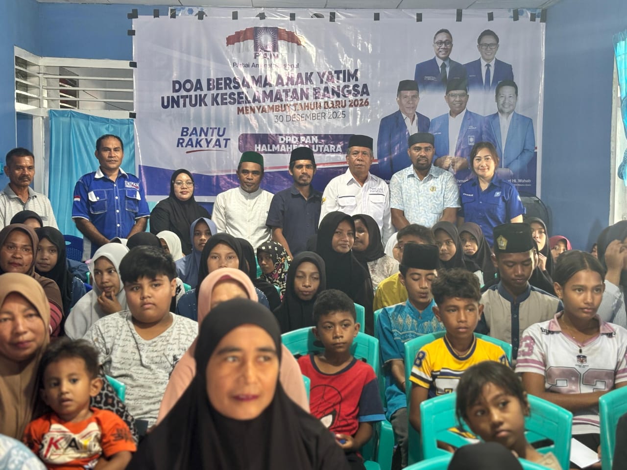 Sambut Tahun Baru 2026, PAN Halmahera Utara Gelar Doa Bersama Dan Santuni Anak Yatim