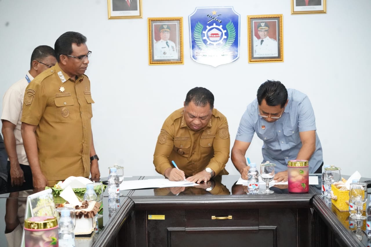 Halut-Haltim Resmi Kerja Sama Kesehatan, RSUD Tobelo Dikerahkan Perkuat RSUD Maba