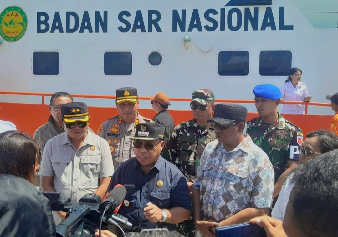 Pemda Halut Lepas Personil Gabungan Dan Kirim Logistik Ke Loloda Utara