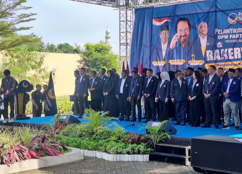 Resmi Dilantik Ketua DPW NasDem, Husni Bopeng Target Rebut Kembali Kursi DPR RI 2029