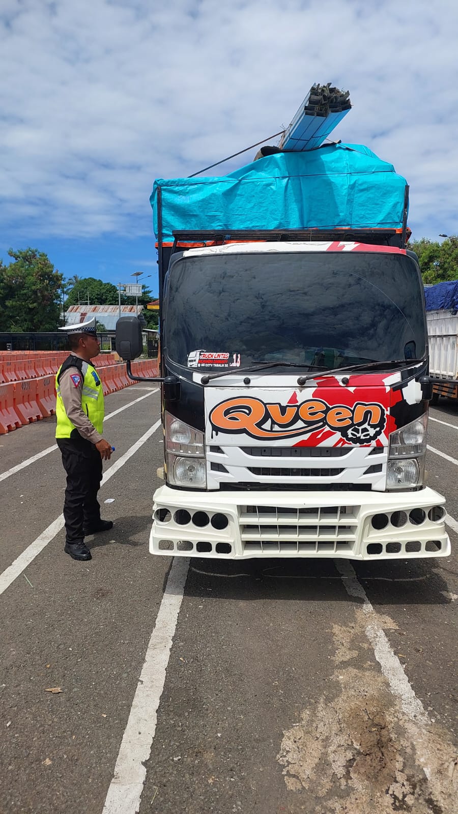 Operasi Keselamatan Kie Raha 2026, Satlantas Morotai Sikat Kendaraan ODOL