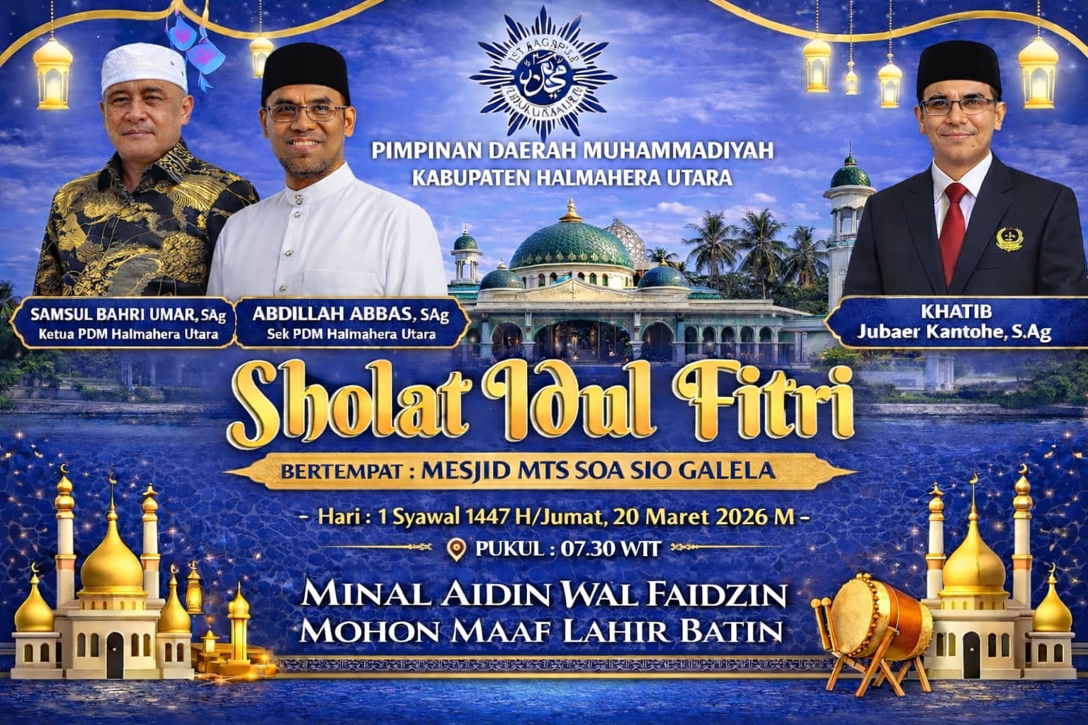 Ikuti Maklumat PP Muhammadiyah, Warga Muhammadiyah Halut Shalat Ied Jumat 20 Maret 2026