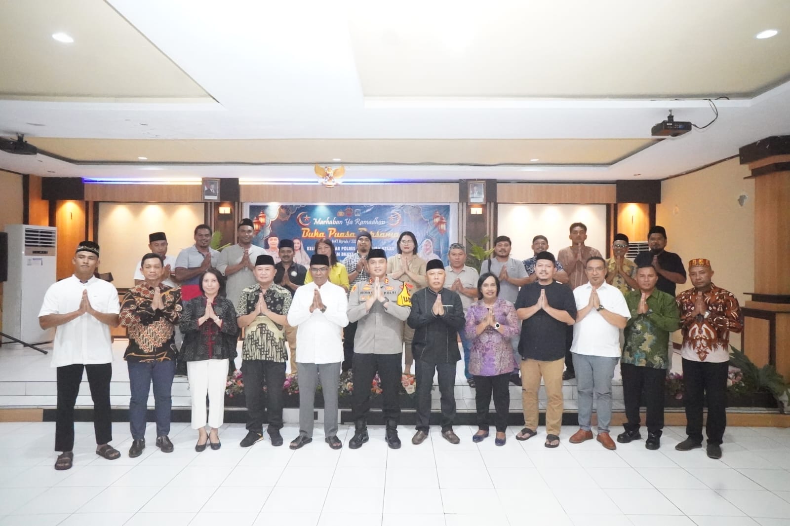 Pererat Silaturahmi Di Bulan Ramadhan, Polres Halut Gelar Buka Puasa Bersama Forkopimda, Pers, Dan Tokoh Masyarakat