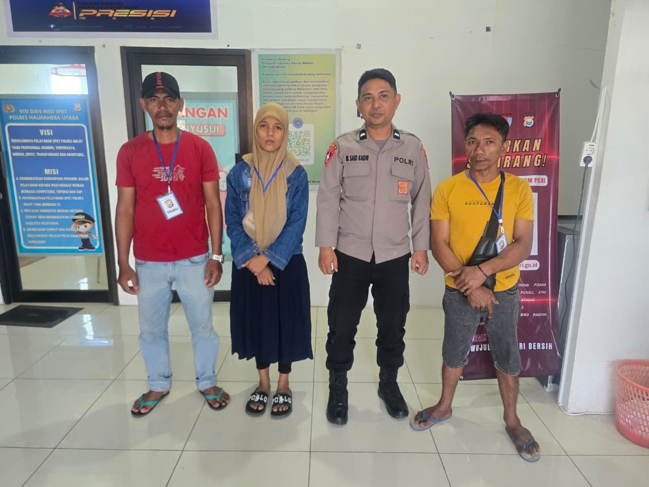 Gerak Cepat Polres Halut, Remaja Yang 10 Hari Hilang Ditemukan Selamat