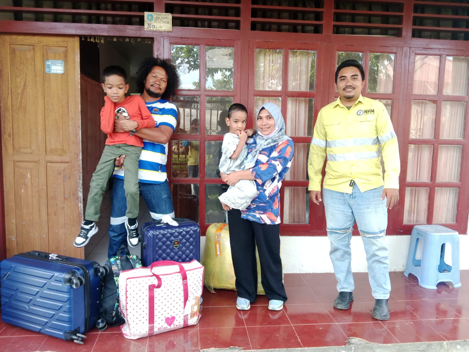 NHM Peduli Dampingi Pengobatan Pasien Tumor Otak Asal Halmahera Utara Hingga Pulih