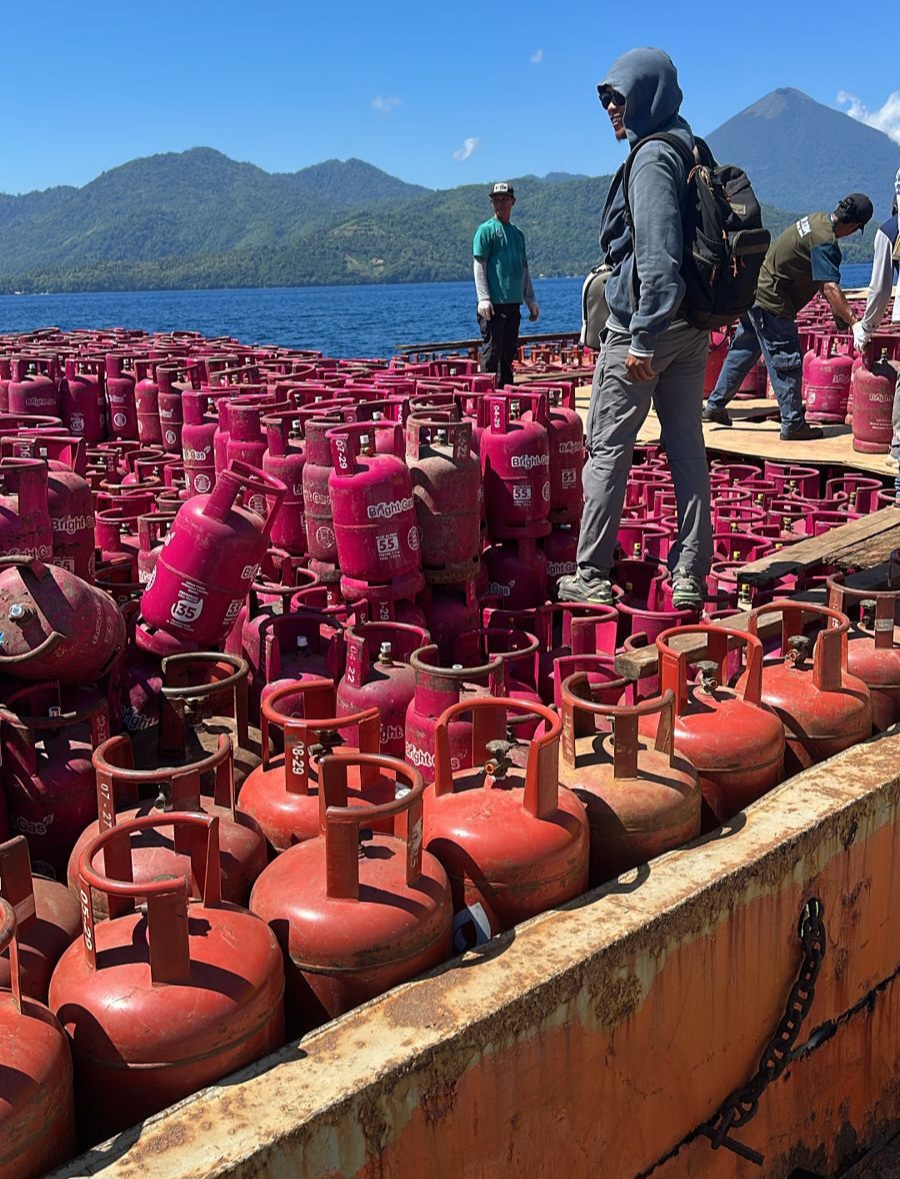 Pertamina Patra Niaga Jaga Pasokan LPG, 8 Ribu Tabung Tiba Di Ternate