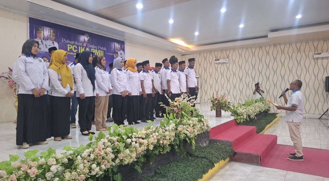 Wabup Halut Buka Pelantikan IKA-PMII, Tegaskan Peran Strategis Alumni Untuk Pembangunan Daerah