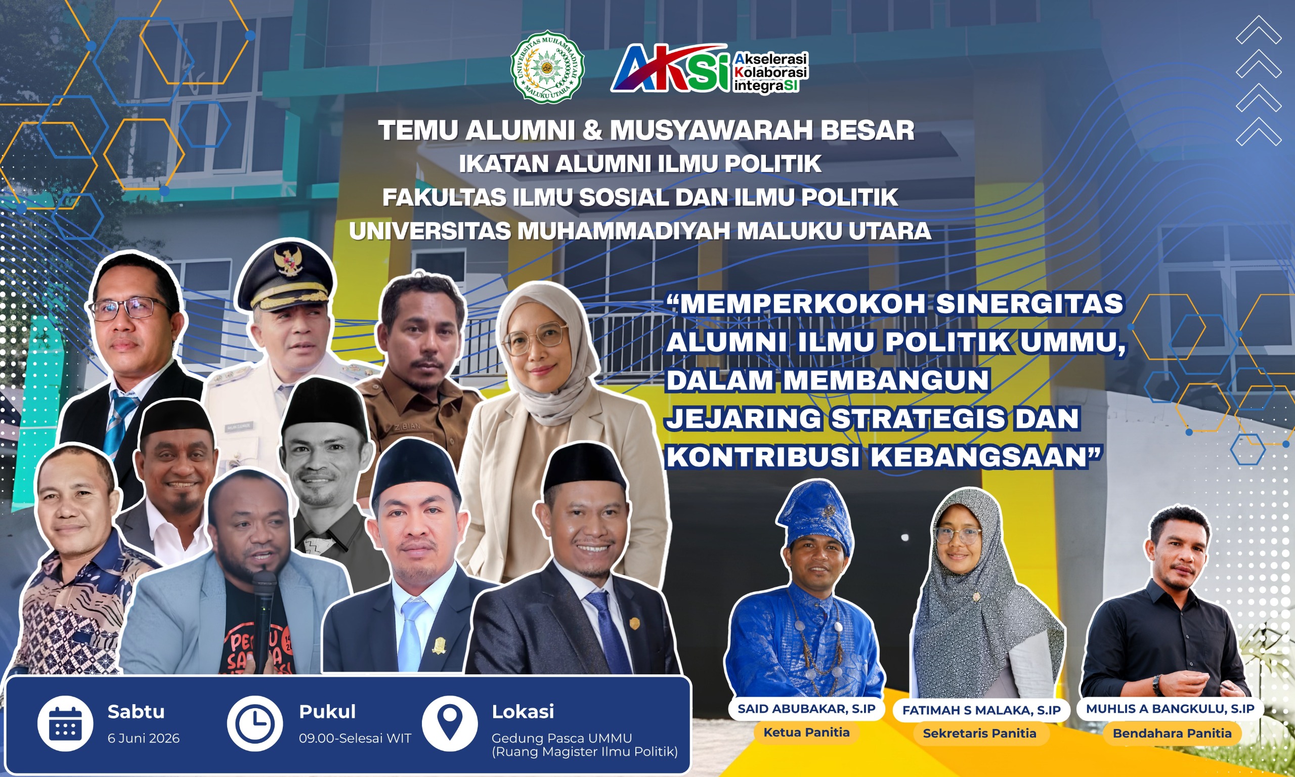 IKA Ilmu Politik FISIP UMMU Gelar Mubes Dan Temu Alumni, Perkuat Jejaring Strategis Untuk Kontribusi Kebangsaan
