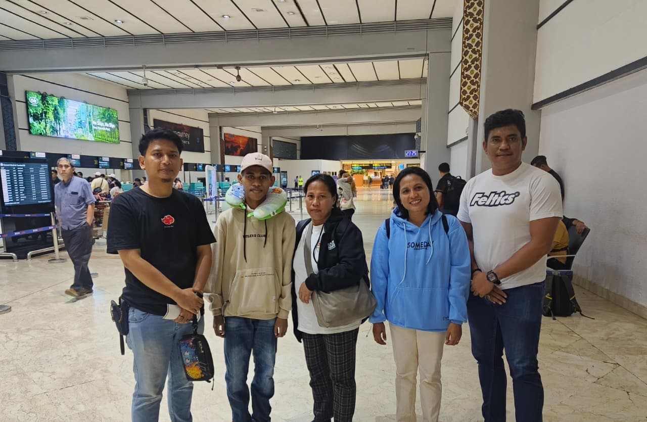 Wujud Nyata ‘Menambang Dengan Hati’, NHM Peduli Dampingi Pasien Jantung Asal Kao Utara Hingga Sukses Operasi Di Jakarta