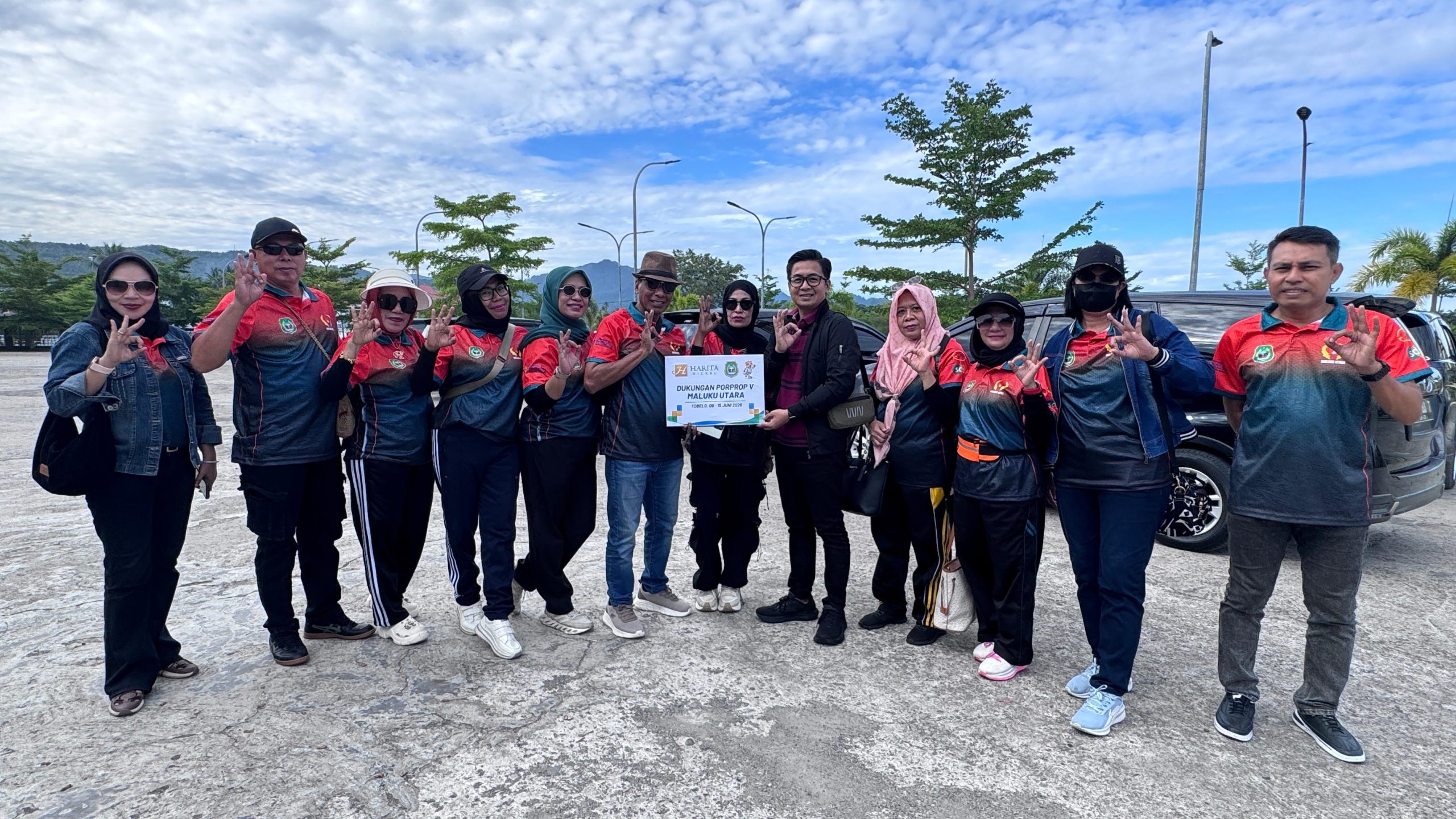 Dukung Porprov V Maluku Utara 2026, Harita Nickel Bantu 10 Unit Mobil Operasional