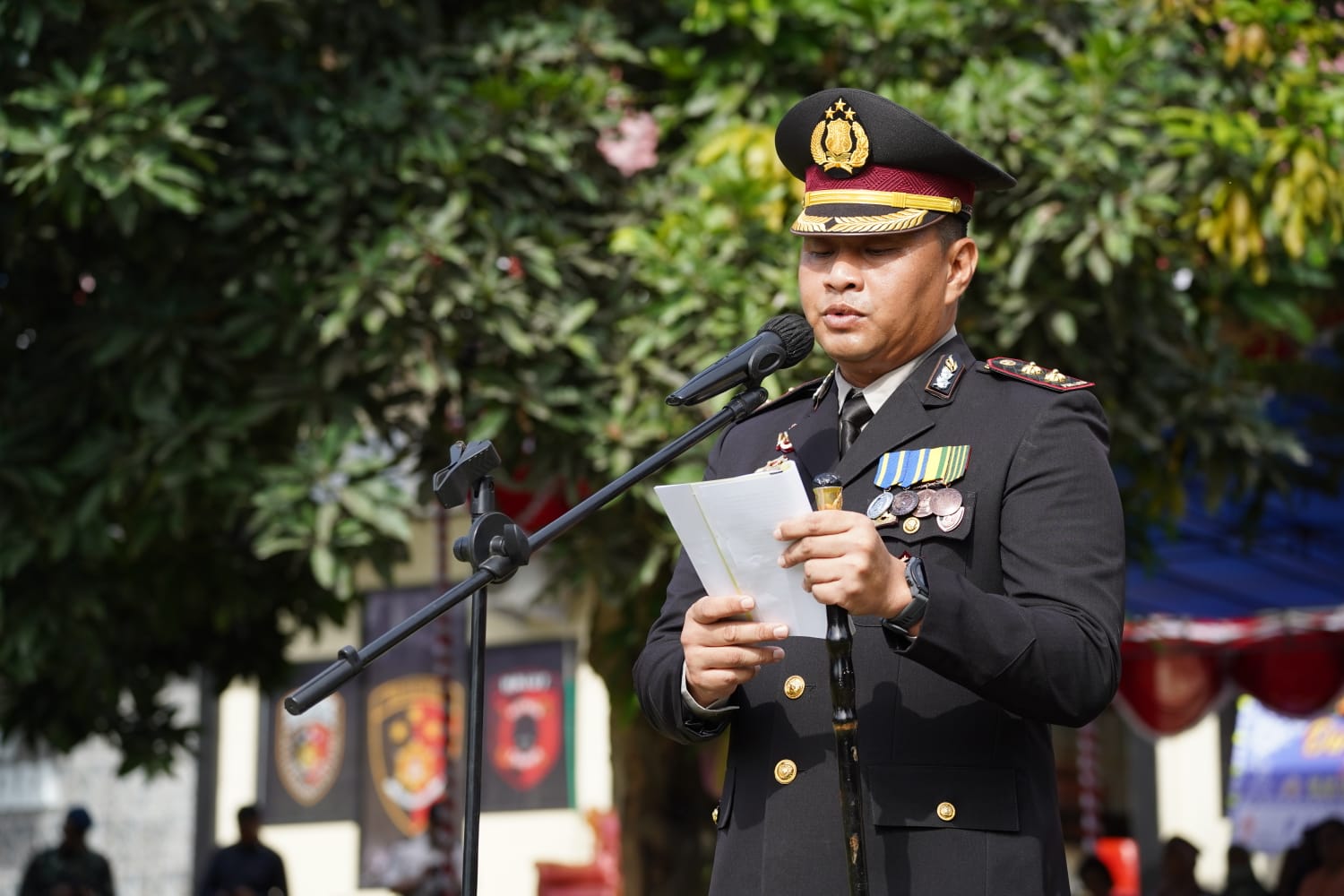 Polres Halut Peringati Hari Bhayangkara Ke-80, Tegaskan Komitmen ‘Polri Untuk Masyarakat’