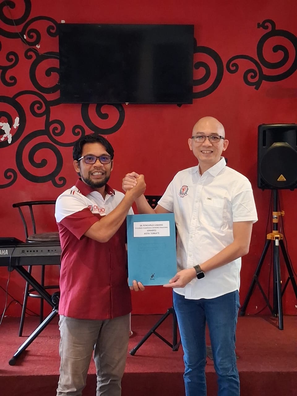 Terima SK Pengprov, ORADO Kota Ternate Siap Gebrak Dunia Olahraga Domino Maluku Utara