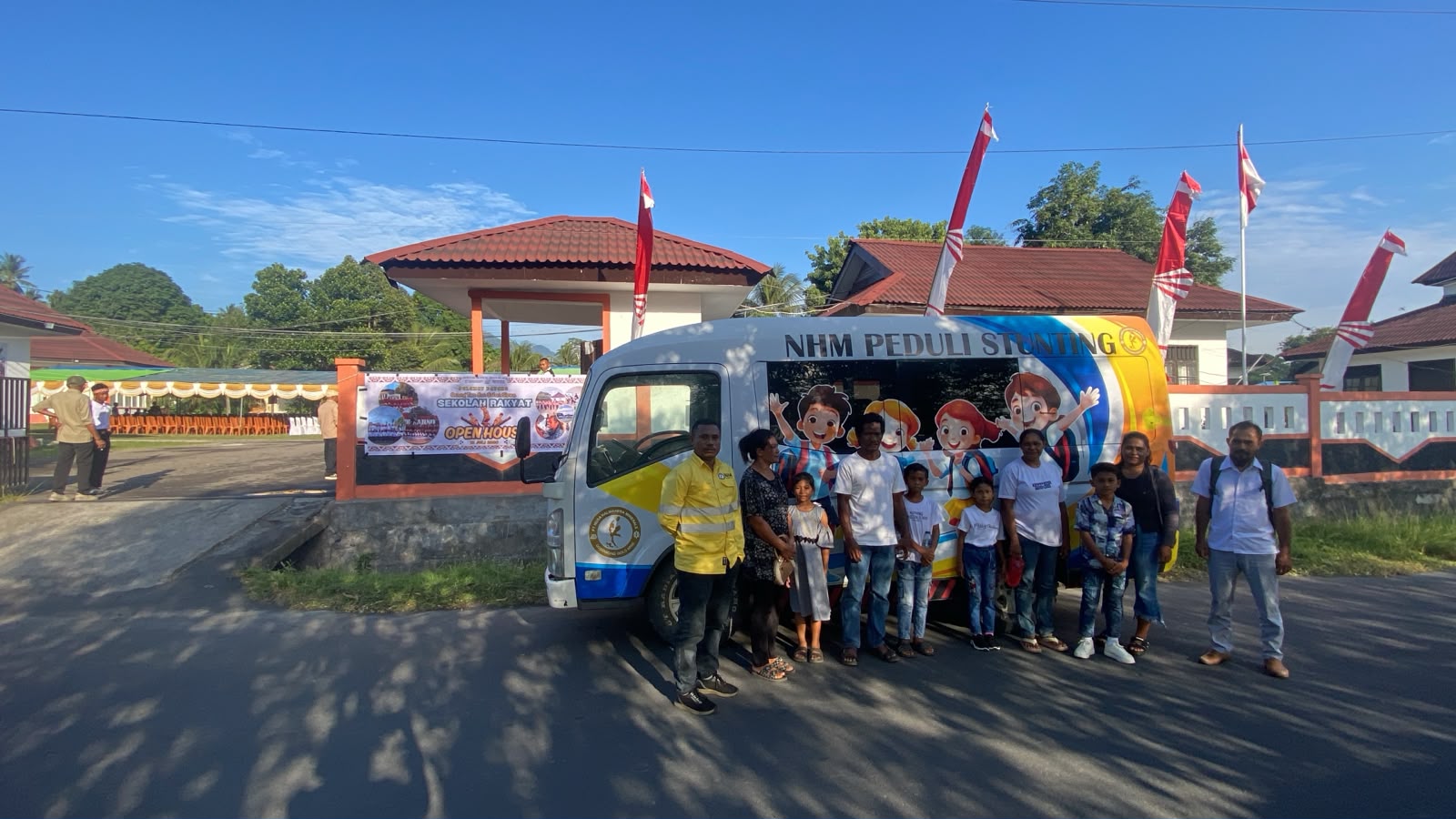 NHM Peduli Fasilitasi Transportasi Siswa Sekolah Rakyat, Perkuat Akses Pendidikan Di  Halmahera Utara
