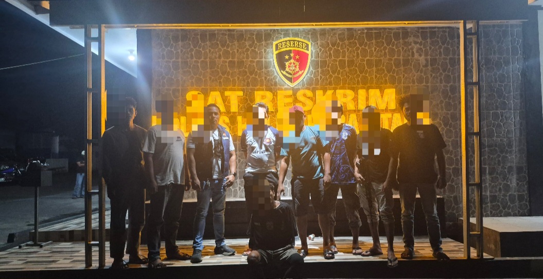 Aksi Pelarian Tamat! Resmob Canga Polres Halut Berhasil Ringkus Terduga Pelaku Pembacokan