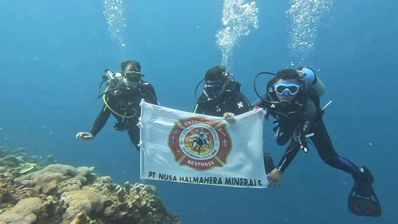 Tim ERT NHM Resmi Kantongi Lisensi Diving Profesional
