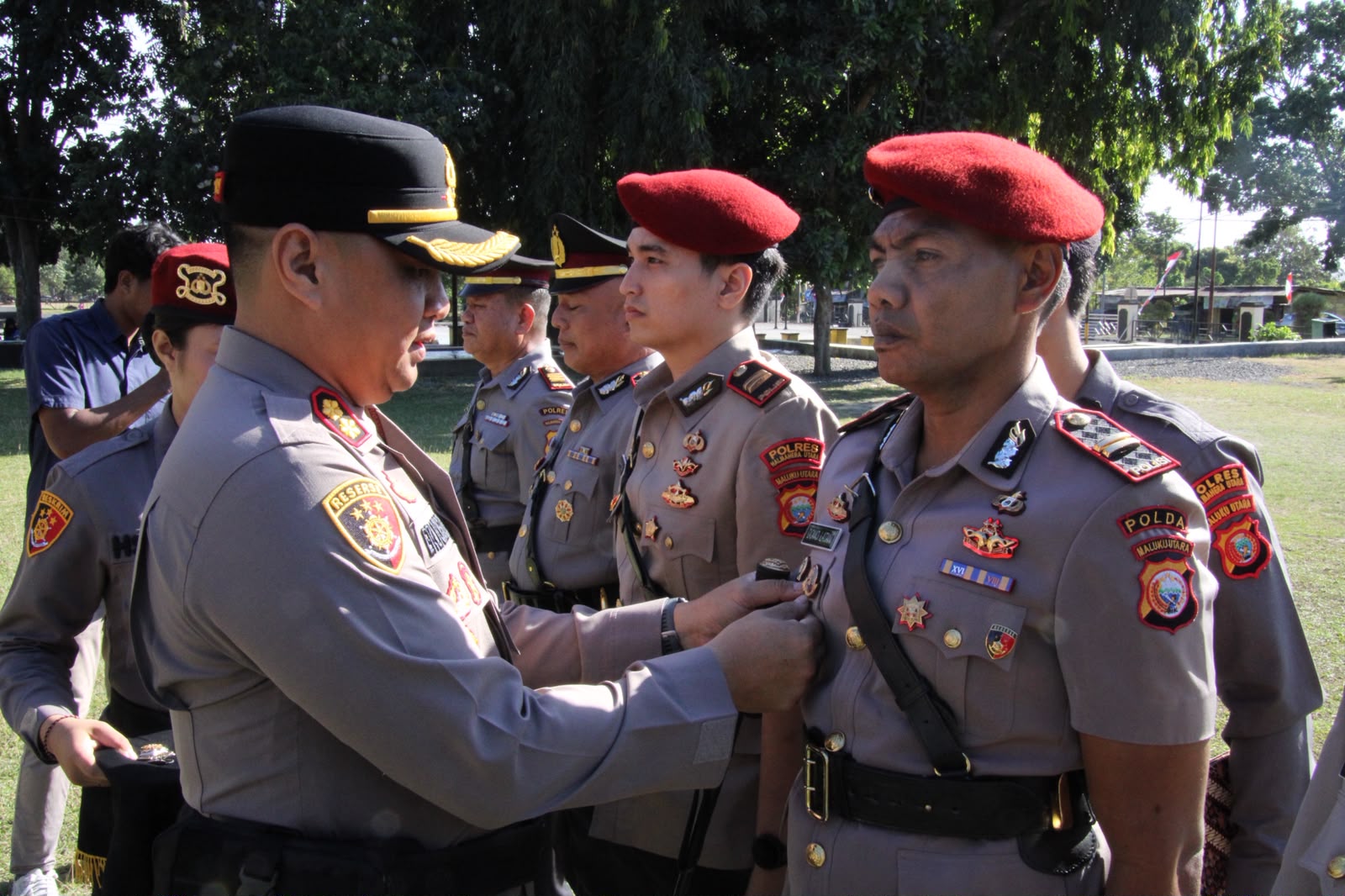 Kapolres Halut Pimpin Sertijab Pejabat Utama, Tegaskan Mutasi Untuk Perkuat Kinerja Kepolisian