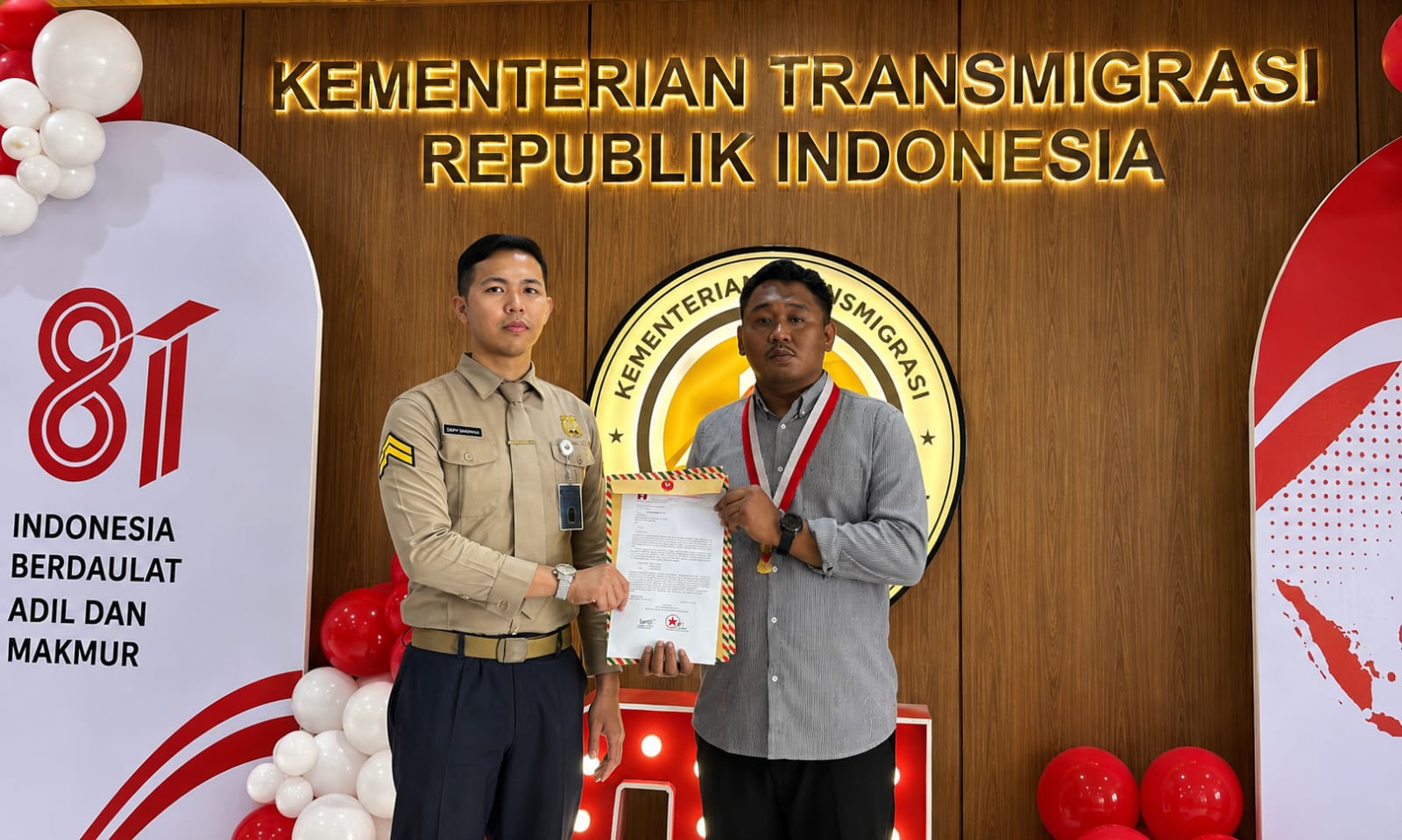 DPP GMNI Laporkan Dugaan Perampasan Lahan Di Trans Hero Ke Kementerian Transmigrasi RI