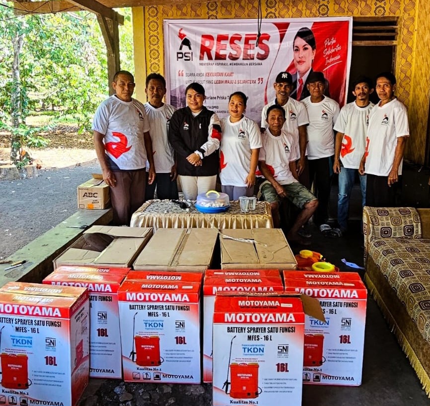 Turun Langsung Ke Basis Petani, Priska Tadjibu Serap Aspirasi Dan Salurkan Bantuan