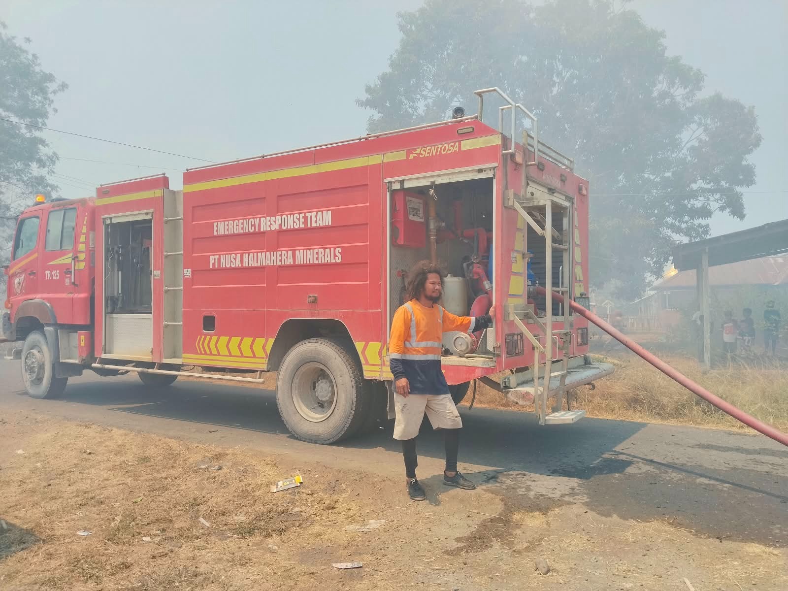 Respons Cepat ERT NHM, Kebakaran Di Makaeling Berhasil Dipadamkan