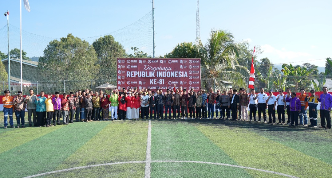 Rayakan HUT RI Ke-81, NHM Perkuat Sinergi Manajemen, Pekerja Dan Masyarakat  Adat