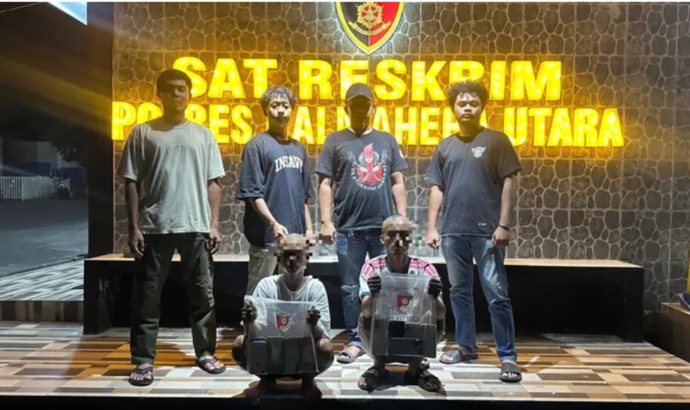 Resmob Canga Bekuk 2 Remaja, Belasan Ponsel Diduga Hasil Curian Berhasil Diamankan