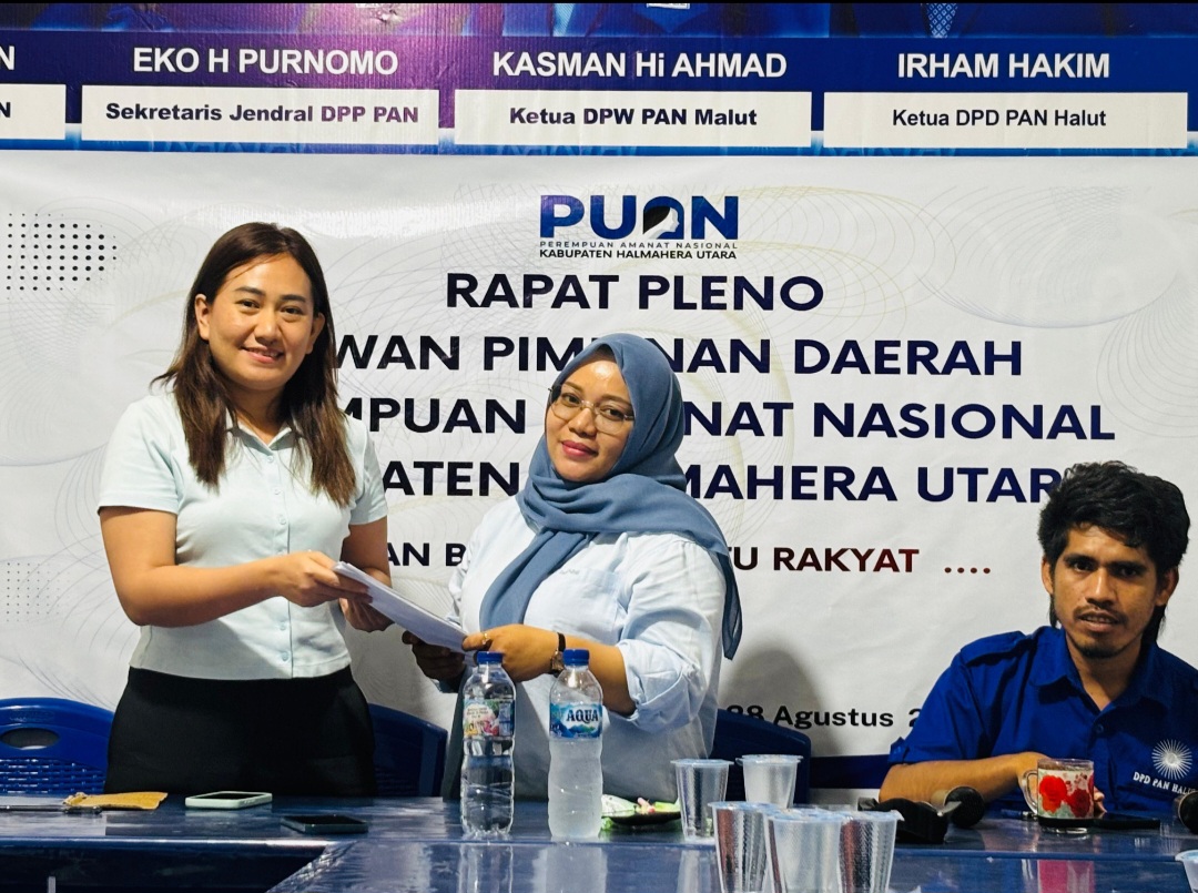 Di Percayakan Ketua Formatur DPD PUAN Halut, Charli Soputan Bawa Misi Besar Ke Panggung Politik