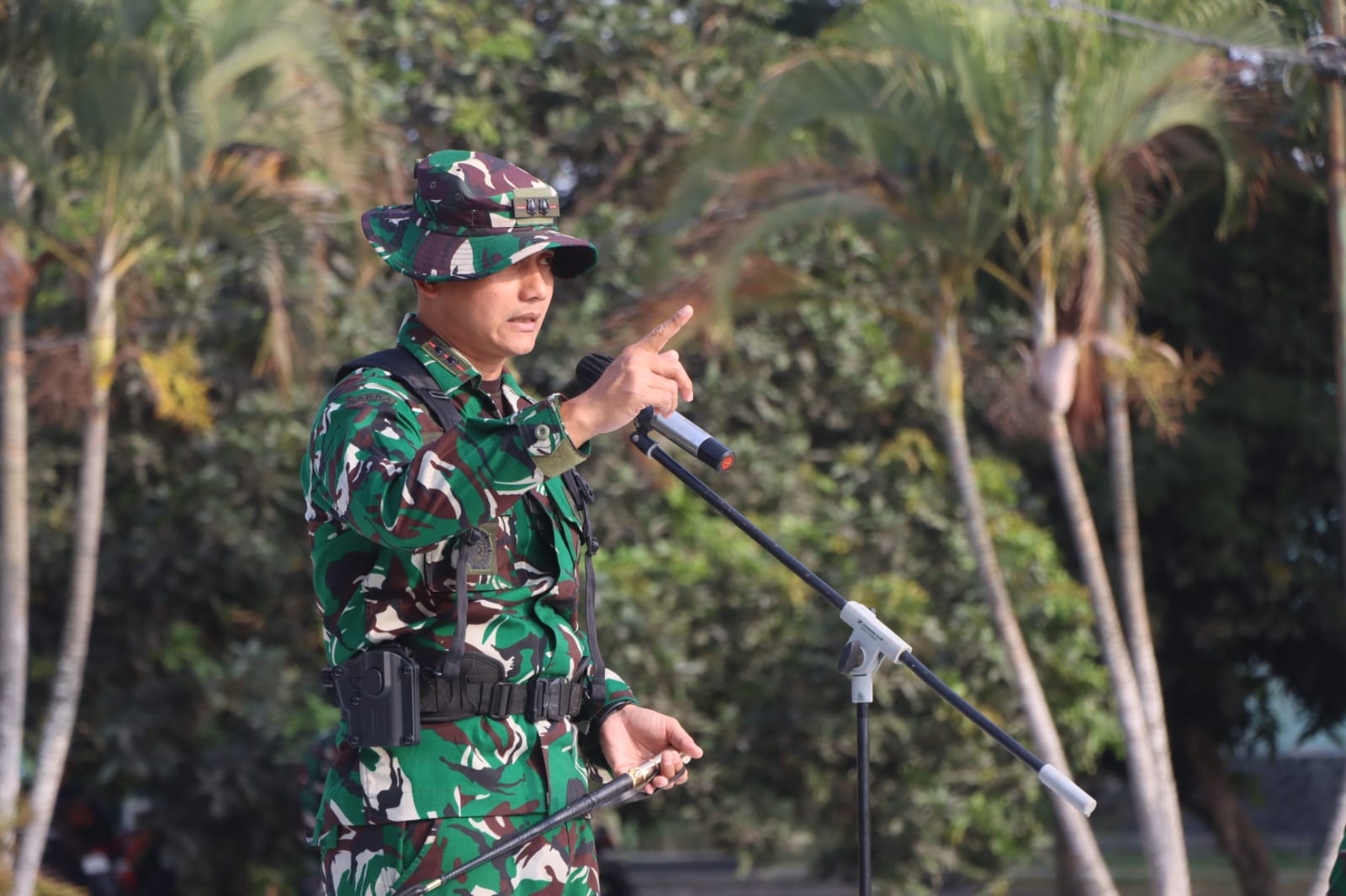 Dandim 1508/Tobelo Warning Keras, Pembakar Lahan Jangan Dibiarkan, Harus Diproses Hukum