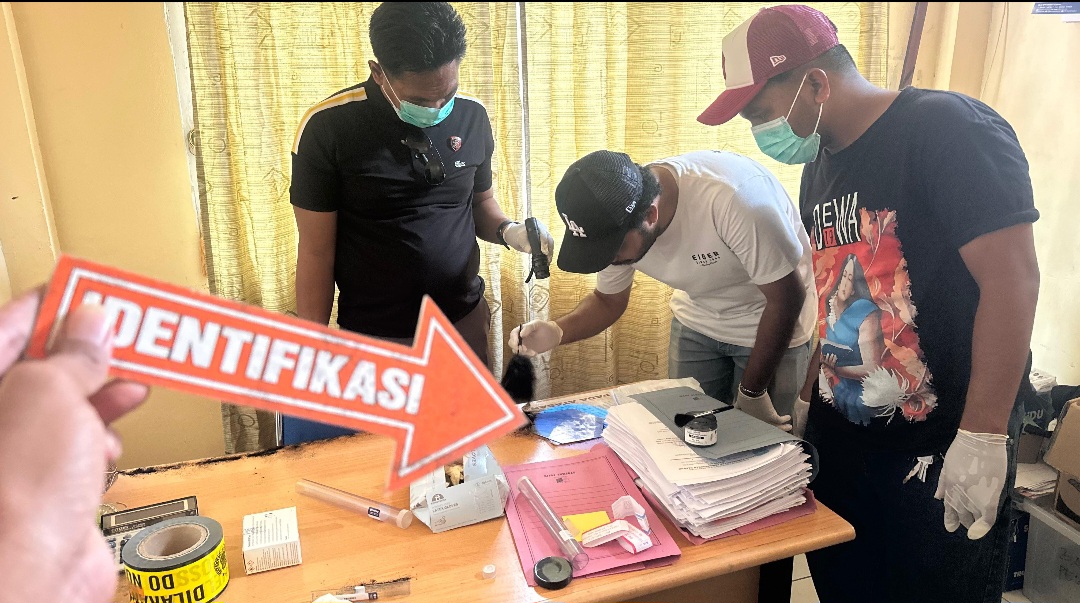 Kantor Bappeda Halut Dibobol Maling, Uang Rp.103 Juta Raib Dari Brangkas